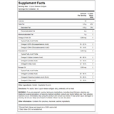 Información del suplemento de Piping Rock Omega 3-6-9 3600 mg, presentación de 240 cápsulas blandas