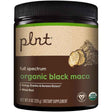 Frasco frontal de plnt maca negra orgánica en polvo de 225 g.