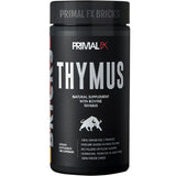 Frasco de suplemento Primal FX Thymus 180 cápsulas