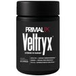Frasco de Primal FX Veltryx con cafeína y extractos botánicos en presentación de 60 cápsulas
