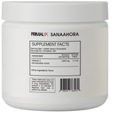 Información del suplemento de Primal FX VIT C vitamina C ácido ascórbico, 240 g