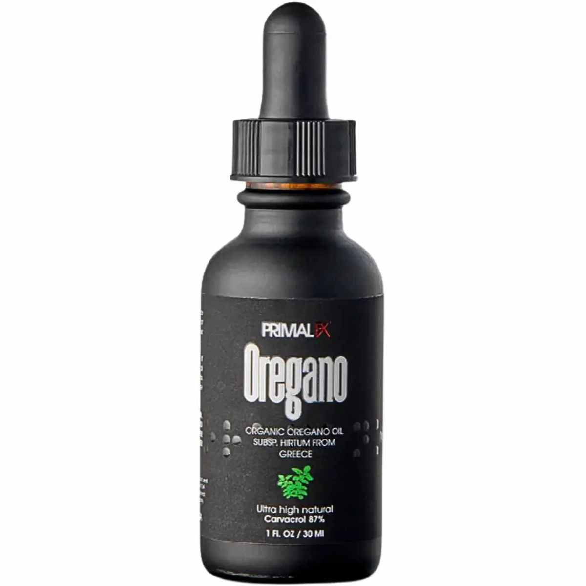 PrimalFX Aceite de Orégano - 30 ml - Suplemento natural en gotas para soporte inmunológico y bienestar 