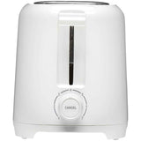 Tostadora Proctor Silex 22216G blanca de dos rebanadas vista de frente