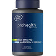 Suplemento ProHealth Longevity Brain‑Mag Pro Magnesium L‑Threonate en cápsulas, frasco con 90 cápsulas