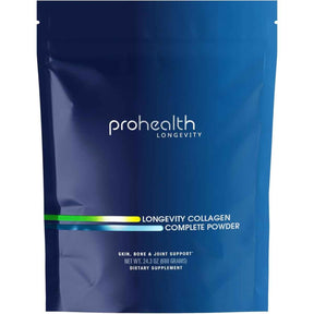Bolsa frontal de ProHealth Longevity colágeno completo en polvo, 690 g