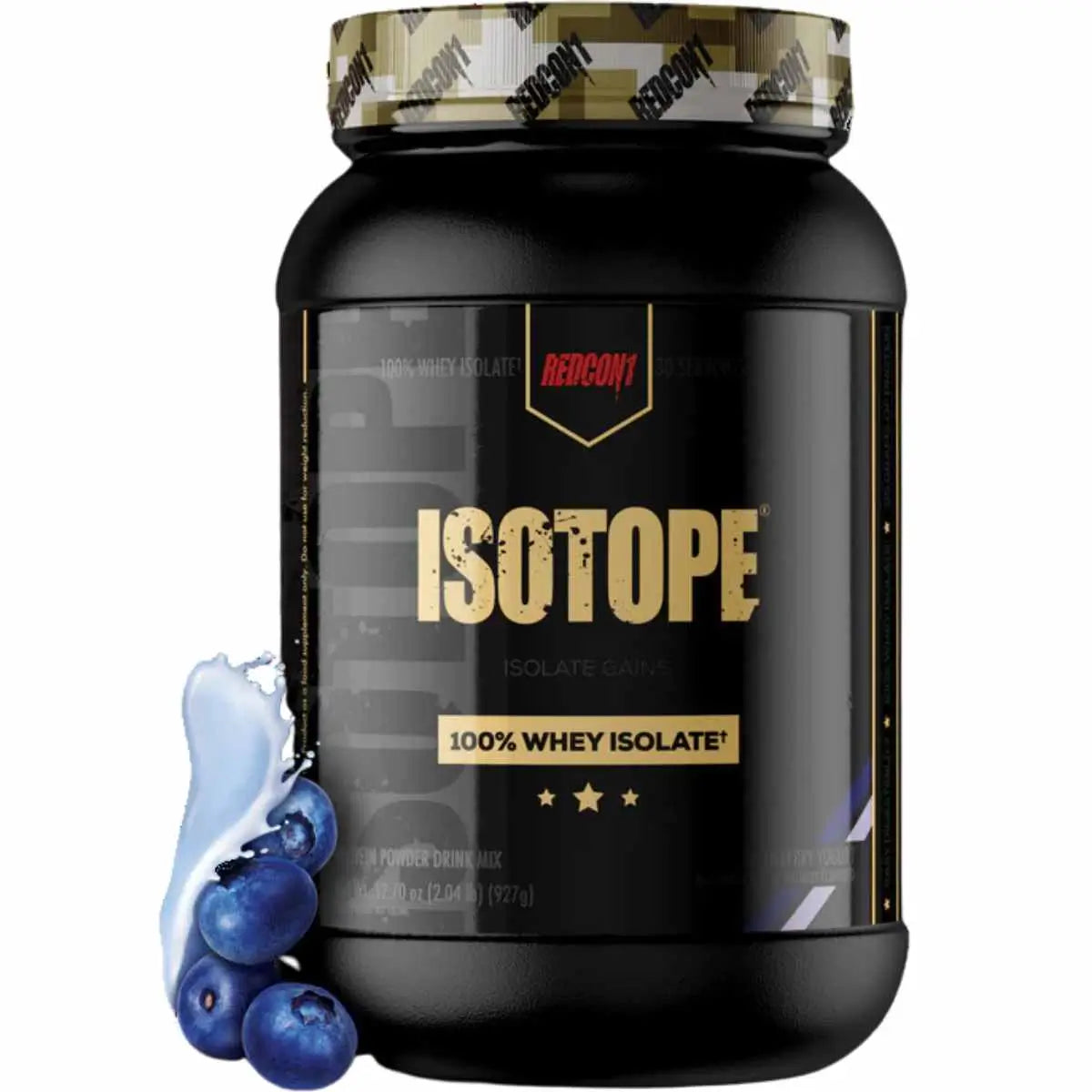 Redcon1 Isotope proteina aislada de suero - Sabor Yogur de arándanos - 927 g - 30 Servicios - Haz Tu Pedido
