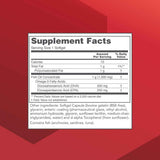 Información del suplemento de Protocol For Life Balance DHA-500 con aceite de pescado, DHA y EPA.