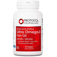 Frasco frontal de Protocol For Life Balance Ultra omega 3 con 500 mg de EPA y 250 mg de DHA, presentación de 90 cápsulas blandas.