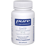 Frasco de suplemento Pure Encapsulations 5-HTP 50 mg 180 cápsulas