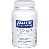 Frasco de suplemento Pure Encapsulations AntiOxidant Formula 120 cápsulas