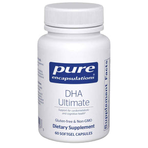 Pure Encapsulations DHA Ultimate 60 cápsulas blandas frontal