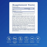 Tabla nutricional del suplemento Pure Encapsulations DHEA 25 mg 180 cápsulas