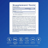 Tabla nutricional del suplemento Pure Encapsulations DHEA 25 mg 60 cápsulas