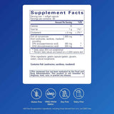 Tabla de información del suplemento Pure Encapsulations EPA/DHA Essentials, presentación de 90 cápsulas blandas