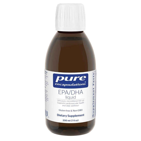 Pure Encapsulations EPA DHA líquido omega 3 200 ml frontal