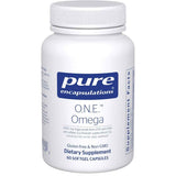 Frasco de Pure Encapsulations O.N.E. Omega, presentación de 60 cápsulas blandas