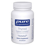 Frasco de suplemento Pure Encapsulations Thyroid Support Complex 60 cápsulas