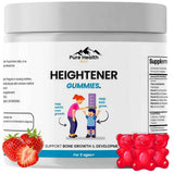 Pure Health Max Heightener Gummies sabor fresa, frasco de 60 gomitas