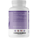 Panel de información del suplemento de Pure Micronutrients complejo de magnesio con 200 mg por porción.
