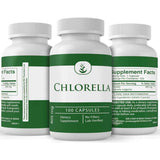Tabla nutricional del suplemento Pure Original Ingredients Clorela 100 cápsulas