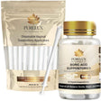 PureLux Naturals ácido bórico con 15 supositorios vaginales y 10 aplicadores desechables
