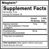 Información del suplemento Quicksilver Scientific Liposomal Magtein