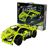 Carro de control remoto Racing para construir de 526 piezas con empaque