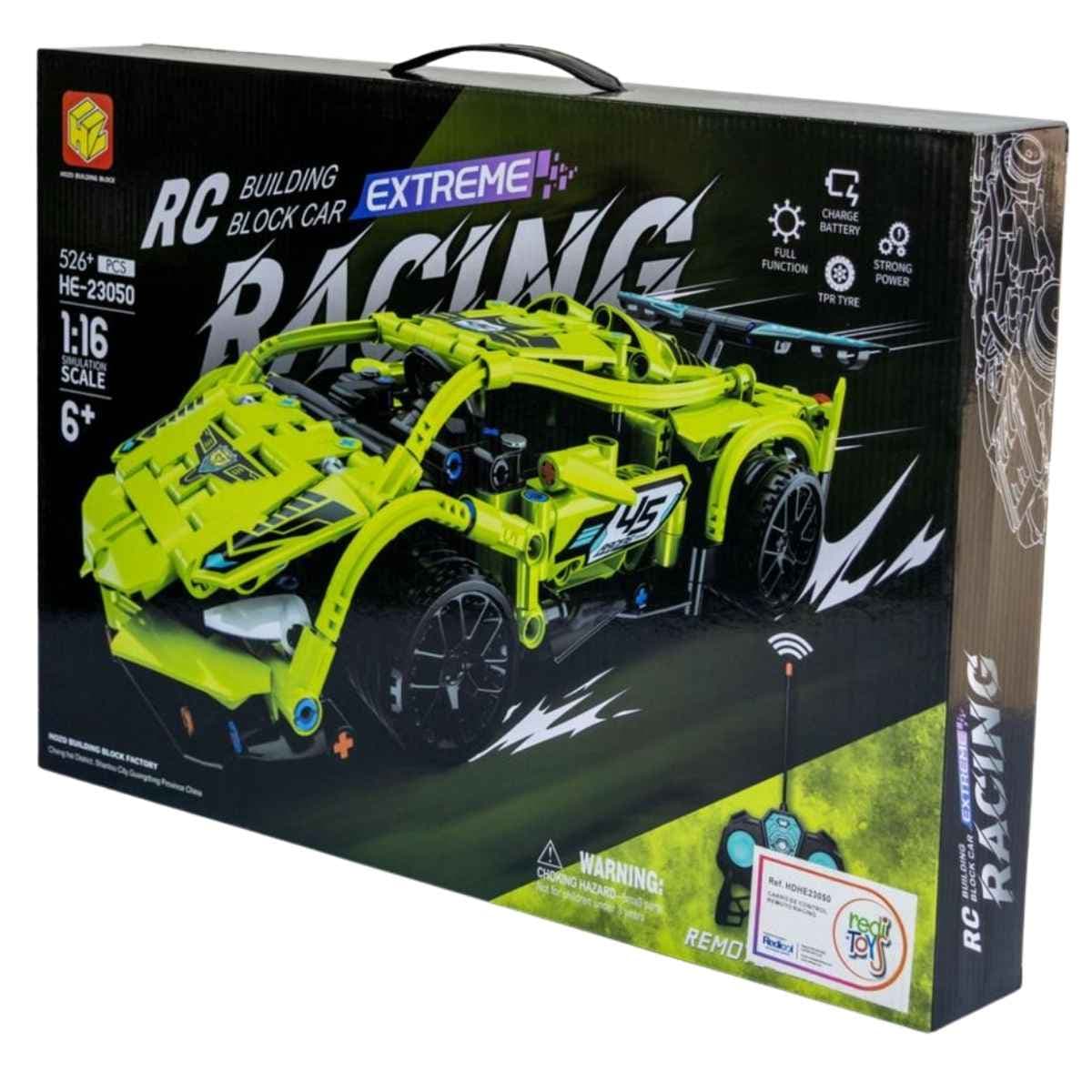 Empaque del carro de control remoto Racing para construir a escala 1:16