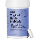 Frasco de suplemento Rael Probiótico Vaginal 30 Cápsulas