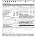 Información del suplemento de Rainbow Light Men's One+ Real Food Nutrients, presentación de 150 tabletas