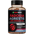 Frasco de suplemento Rainbow Nutrients Fadogia Agrestis & Tongkat Ali 120 Caps