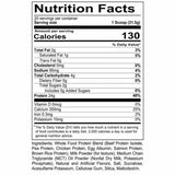 Redcon1 MRE LITE Proteína de alimentos enteros - Sabor Chocolate - 630 g - 20 Servicios - Tabla Nutricional - Haz Tu Pedido
