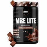 Redcon1 MRE LITE Proteina de alimentos enteros - Sabor Chocolate - 630 g - 20 Servicios - Haz Tu Pedido
