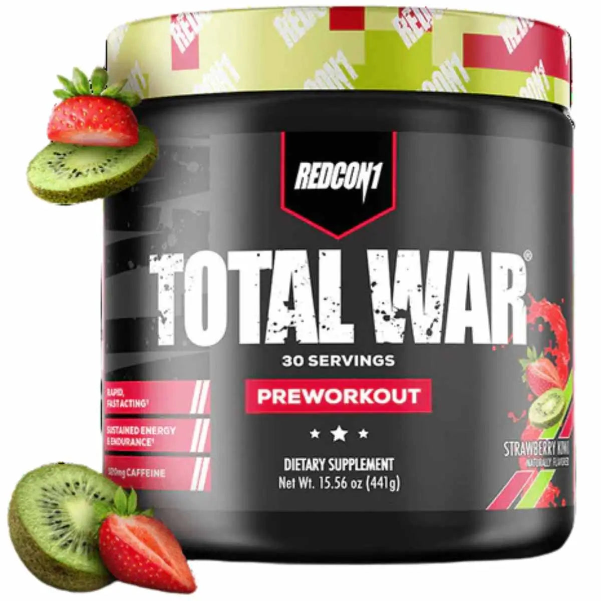 Redcon1 pre entrenamiento - Sabor Fresa y Kiwi - 441 g - 30 Servicios -Haz Tu Pedido
