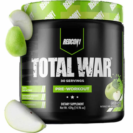 Redcon1 pre entrenamiento - Sabor Manzana Verde - 424 g - 30 Servicios - Haz Tu Pedido
