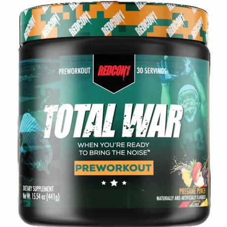 Redcon1 pre entrenamiento - Sabor Puñetazo Previo al Juego - 441 g - 30 Servicios - Haz Tu Pedido
