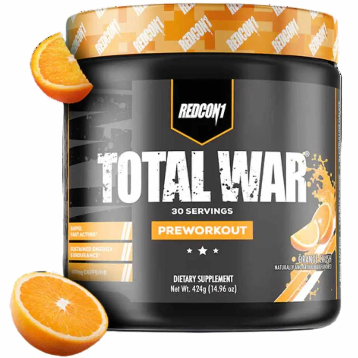 Redcon1 pre entrenamiento - Sabor Trituración de Naranja - 424 g - 30 Servicios - Haz Tu Pedido
