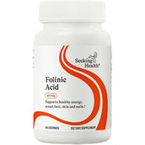 Frasco de suplemento Seeking Health Ácido Folínico 60 pastillas