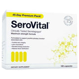 Caja de SeroVital complejo de aminoácidos para 45 días, 180 cápsulas