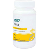 Frasco de suplemento SFI Health DHEA 10 mg 100 cápsulas