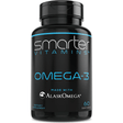 SmarterVitamins Omega-3 AlaskOmega de 1500 mg por porción en frasco de 60 cápsulas blandas.