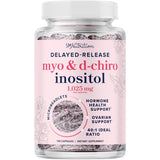Frasco frontal de SMNutrition Myo y D-Chiro Inositol en presentación de 120 cápsulas