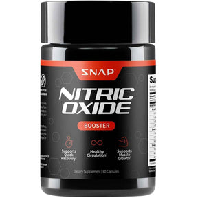 Frasco de suplemento SNAP Óxido Nítrico 60 Cápsulas