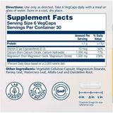 Información del suplemento de Solaray Cal-Mag Citrate con calcio, magnesio y vitamina D2