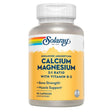 Solaray calcio y magnesio 2:1 con vitamina D2, frasco de 90 cápsulas