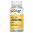 Solaray SleepMag magnesio y melatonina vegetal, frasco de 30 cápsulas vegetales
