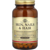 Frasco de suplemento Solgar Fórmula para Piel, Uñas y Cabello 120 tabletas