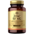 Frasco de suplemento Solgar Gluconato de Zinc 100 tabletas