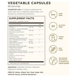Tabla nutricional del suplemento Solgar No. 7 Advanced Joint Support Complex 90 cápsulas