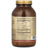 Tabla nutricional del suplemento Solgar Vitamina C Masticable sabor Arándano y Frambuesa 90 tabletas masticables